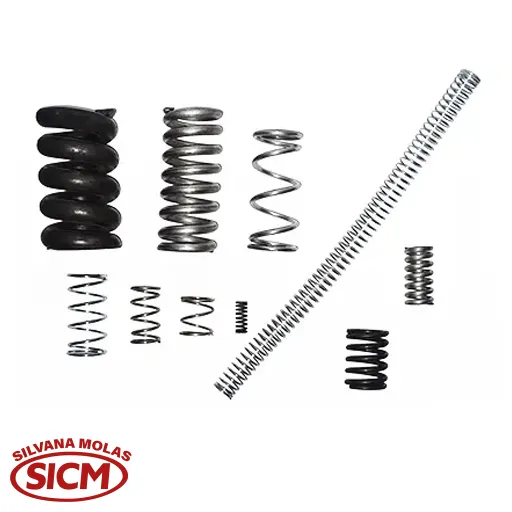 Mola helicoidal para uso industrial